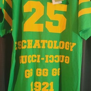 Authentic Gucci Green Eschatology tshirt
